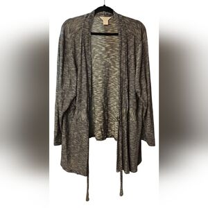 CLOSET CLEAROUT C.J. Banks Christopher & Banks Front Tie Shrug Cardigan, Size 2X